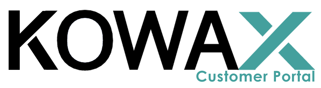 KOWAX Customer Portal
